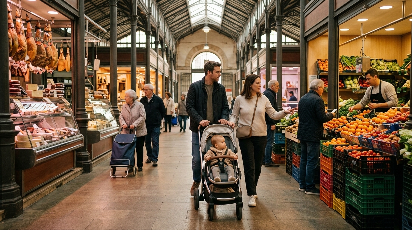 Cómo organizar las compras familiares cuando tienes un bebé