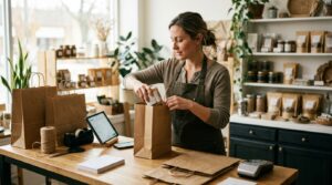 Preparación de un pedido online en un comercio local